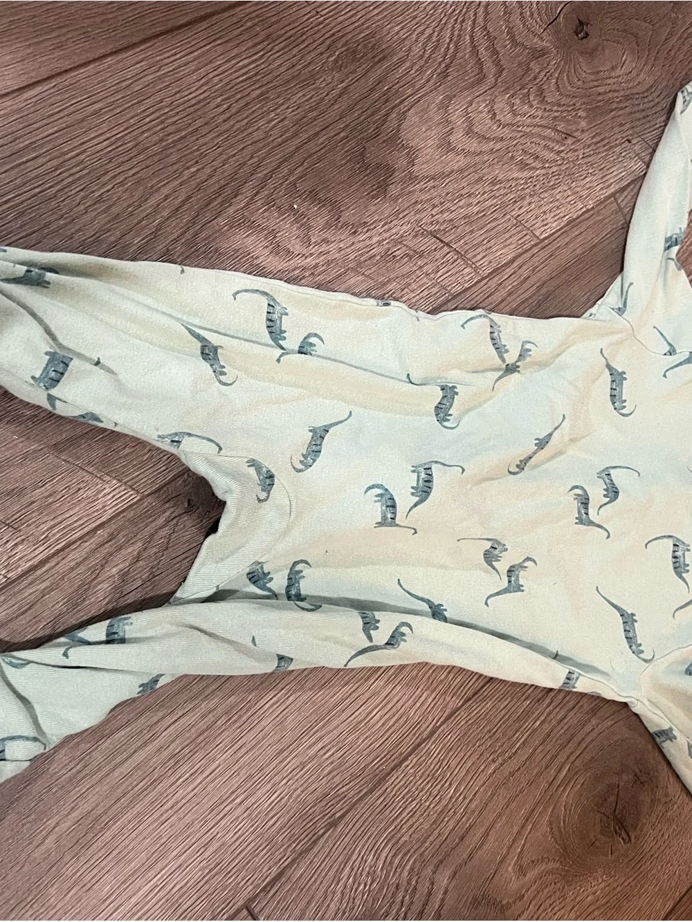 Carter’s Mint Green Dino Print Footed One-Piece
